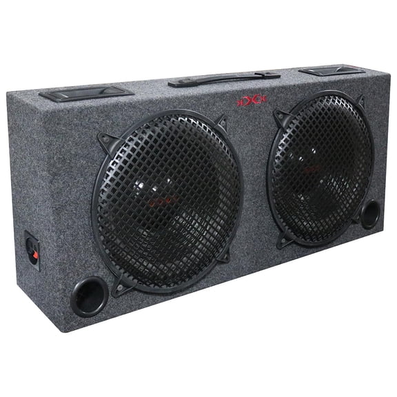 XXX KIC120 Audio Dual 12″ Subwoofer Enclosure, 500W Max