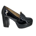 thumbnail image 1 of Calzado de ADULTO tipo MOCASIN color NEGRO CHAROL Salamandra  115-3302, 1 of 1