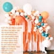 thumbnail image 1 of Azul y Naranja Globo Arco Guirnalda Kit-Globo Naranja Globo Blanco Globo Tiffany Azul 137P Qinqi Qinqi, 1 of 2