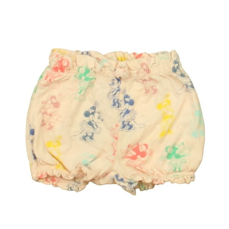 

Pre-owned Gap Girls Pink Disney Shorts size: 6-12 Months