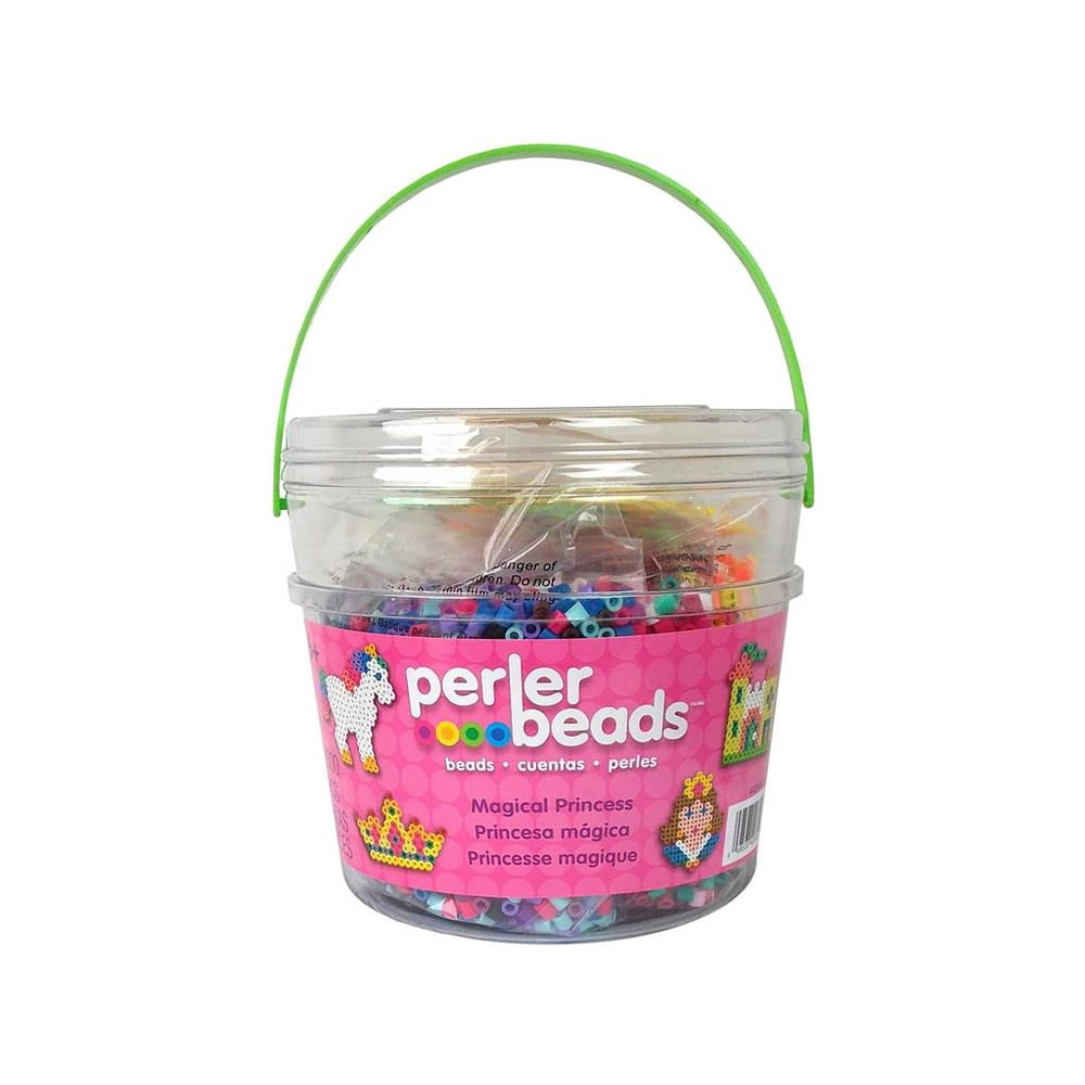 Perler Fused Bead Kit Bucket 8500 Piece Magical Princess