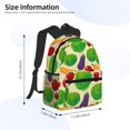 thumbnail image 2 of Balery Vegetable Mochila para Mujeres y Hombres, Mochila Ligera Casual para Viajes, Mochila Clásica Básica para la Universidad, 2 of 6