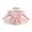 Pink, variant on aturustex Infant Baby Girls One piece Romper Dress 1M 3M 6M 9M 12M Newborn Long Sleeve Crew Neck Jumpsuits Mesh Lace Patchwork Bodysuits and Cute Headr Little Girl Loose Casual Daily Clothes