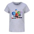 thumbnail image 1 of 9-15 Ans Enfants Garçons Filles InsideOut2t-Shirts Été Manches Courtes Tops Coton Col Rond, 1 of 3