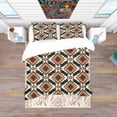 thumbnail image 3 of Designart Ensemble de Literie du Sud-Ouest 'First Nations Pattern' - Housse de Couette et Impostures, 3 of 4