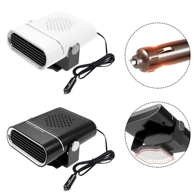 iMountek 24V 200W Portable Car Heater Heating Fan 2 in 1 Defroster