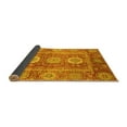 thumbnail image 2 of Ahgly Company Indoor Rectangle Abstract Yellow Modern Area Rugs, 8' x 10', 2 of 4