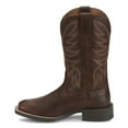 thumbnail image 3 of Justin Boots Womens Demeter Wide Square Toe Cowboy  Mid Calf Boots, 3 of 5