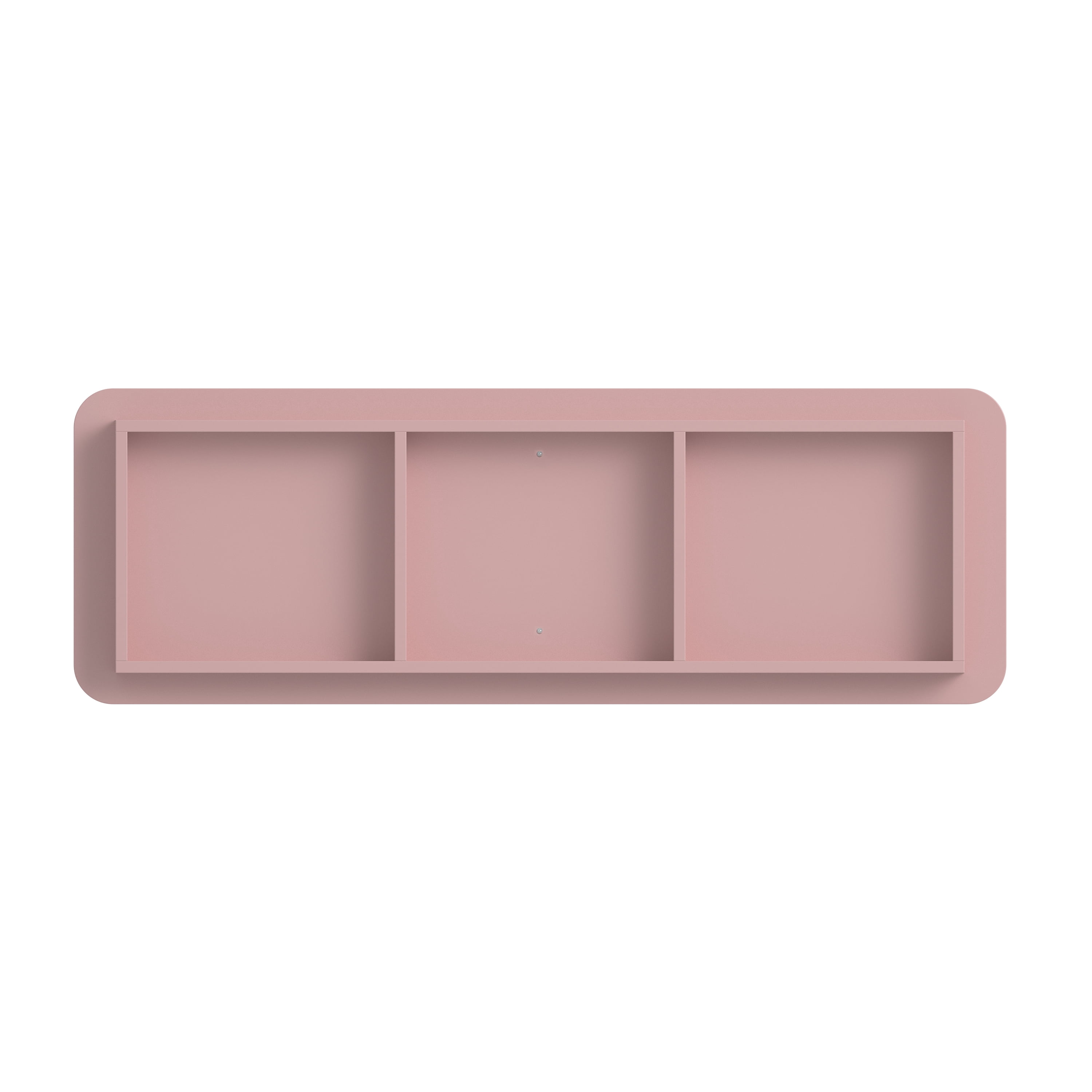 Aukfa 6 Drawer Dresser with 3D Wave Front Design, Modern Wood Double Dresser, Wide Chest of Drawers with Anti-Tip Kit for Bedroom,Pink