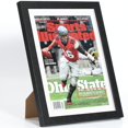 thumbnail image 1 of Vitrina de madera JupDec con marco para revistas deportivas, 20 x 27 cm, 1 of 7