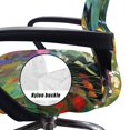 thumbnail image 5 of POLERO Brushed Elastic Fabric All-in-One Desk Computer Chair Slipcover for Gaming Home, Anti Aging Breathable High Back Chair Slipcover, Black Cat Cherry Blossoms, 5 of 7