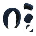 thumbnail image 5 of Unique Bargains 1 Pc Fashion Knitted Wide Headbands for Women Dark Blue, 5 of 6