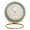 Style4, variant on DESIGNICE Alarm Clocks for Bedrooms,Arc Glass Cover Clock for Bedroom,Silent Movement Elegant Design Battery Operated Clock,Style4