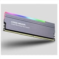 thumbnail image 3 of Disipador de para Memoria RAM (1 Unidad, 5 V, 3 Pines, ARGB, Direccionable, para DDR3, DDR4, DDR5, Color Gris), 3 of 7