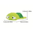 thumbnail image 3 of Dosaele 2in Mini Marine Life Series Interlocking Building Blocks Cute Cartoon Animal Models Assembling Toys  Creative Desktop Decor Gifts Room Decoration, 3 of 7