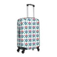 thumbnail image 3 of Daiia Tulips Flowers Luggage Cover, Thickened Washable Travel Luggage Covers, Elastic Unique Baggage Covers for 18-20 inch Luggage-X-Large, 3 of 9