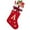 A, variant on XINGXIANG Large Christmas Stocking - Personalized Embroidered Letter Holiday Sock for Mantel Decor,,Christmas Decorations A