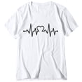 thumbnail image 4 of WQJNWEQ Mom and Daughter Matching Outfits Mother and Daughter Clothes Love Print Short Sleeve T-Shirts Tops Blouse, 4 of 5