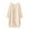 Beige, variant on Chiccall Cardigans for Women Casual Cotton Button Down Long Sleeve Oversized Textured Fall Outerwear