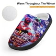 thumbnail image 4 of Kids Power Rangers Slippers Boys Girls Non-Slip Fuzzy House Slippers Warm Soft Plush Winter House Shoes Slip-On Shoes, 4 of 7
