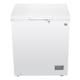 thumbnail image 1 of White Westinghouse  Congelador 5 pies 145 L  WWCCF05145LHWSD Ruedas  Condensador interno  Control dual de temperatura  Canastilla interior  Cerradura con llave  Manija Exterior, 1 of 8