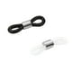 thumbnail image 4 of 20Pcs Conectores de Silicona Caucho Bobina Metal Termina para de Cadena de Anteojos Resultados de Joyería Cadena, Ne, 4 of 9
