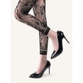 thumbnail image 2 of Medias de red de tatuaje europeas y americanas, medias de red de pesca de nueve puntos, medias de red huecas divertidas de comercio exterior, calcetines de malla jacquard de 9 puntos, 2 of 6