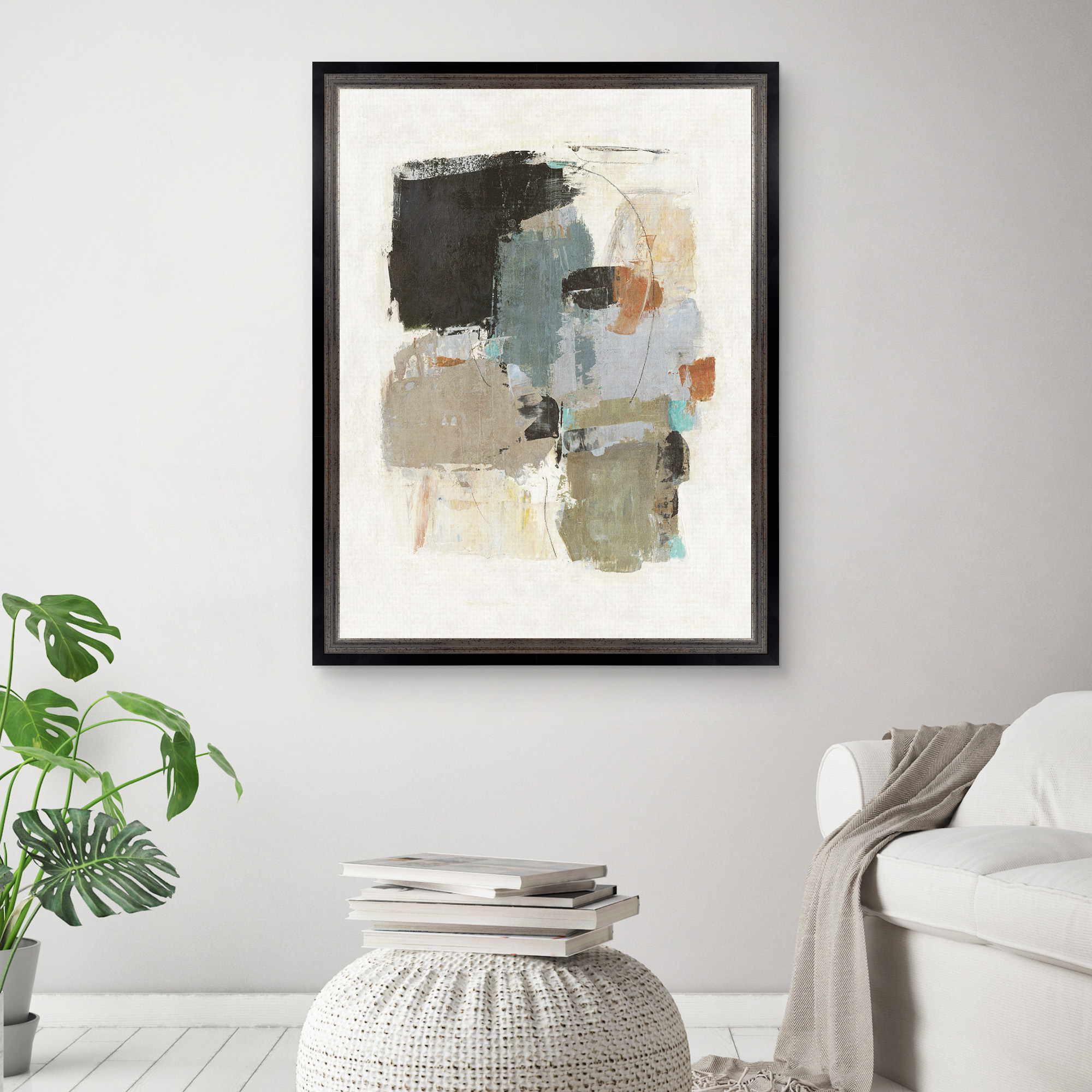 Estrella 1 Framed Canvas