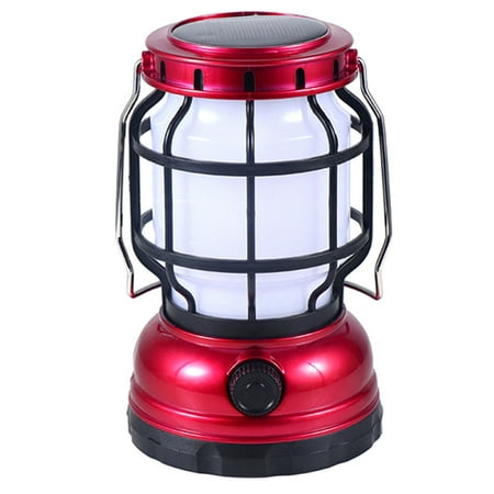Solar Lantern Camping Lantern Camping Light(Red)