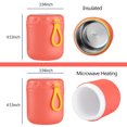 thumbnail image 4 of Soup Cup Food Jar Container Food Flasks Stainless Steel Insulated & Microwaveable Soup Porridge Holder Office Worker Portable Lunch Box for Soup Porridge with Spoon, 4 of 8