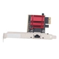thumbnail image 2 of BIMZUC 2.5G PCIe Network Adapter High Speed Gigabit Ethernet Card for Desktop Support PXE Function PCI Express RTL8125b (5.91 inches / 15.00 cm), 2 of 9
