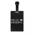 thumbnail image 2 of Étiquettes de Valises Hello Goodbye The Umbrella Academy pour la Confidentialité, 2 of 7