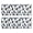 Bigfoot and Tree White Pattern, variant on Bigfoot and Banana Green Pattern Anti Fatigue Kitchen Rugs Set Of 2, Non Slip Washable Decorative Floor Mats for Sink Laundry and Home Use, 17"x47"