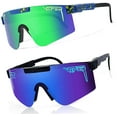 thumbnail image 1 of Lot de 2 Lunettes Pit-Viper, Lunettes de Sport Coupe-Vent pour l'Extérieur Cyclisme Baseball Course Pêche Golf, 1 of 3