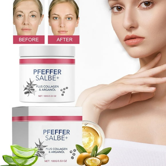 Pepper With Pepper For Tanning. Pepper With Collagen And Oil For Tanning Rich Daily Facial Moisturizer