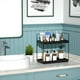 thumbnail image 4 of Organizador de encimera de baño NPPLUS de 2 niveles, metal negro mate, 4 of 7