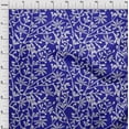 thumbnail image 4 of oneOone Polyester Spandex Lapis Blue Fabric Asian Block Sewing Craft Projects Fabric Prints By Yard 56 Inch Wide, 4 of 4