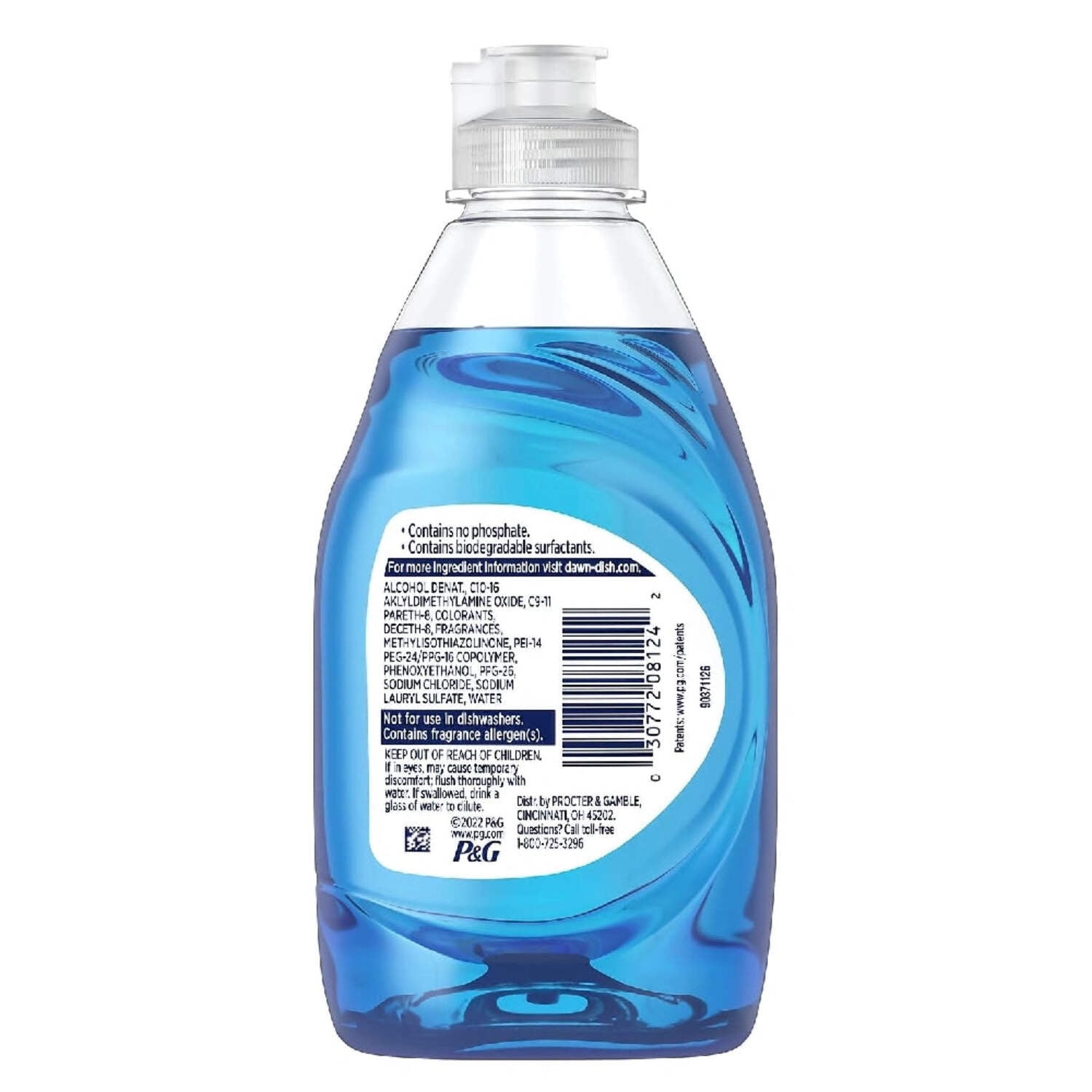 Dawn Ultra Dish Liquid Soap Orginal 7.5 oz - Case - 12 Units