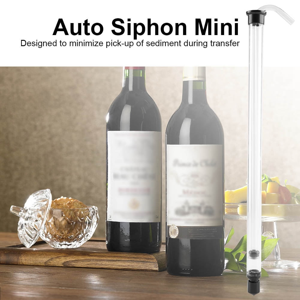 Auto Syphon Tube Pump With Plastic Tubing For Beer Wine Bucket Home Brewing 