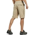 thumbnail image 2 of Shorts FREE SOLDIER para Hombre, Cargo de Senderismo, Secado Rápido, Color Caqui Talla 32W, 2 of 8