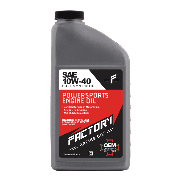 Factory Racing Parts Oil Change Kit compatible with Kawasaki