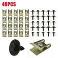 thumbnail image 1 of Premium Undertray Sheet Metal Clip Fixing for Easy to Use (40 Pack), 1 of 2