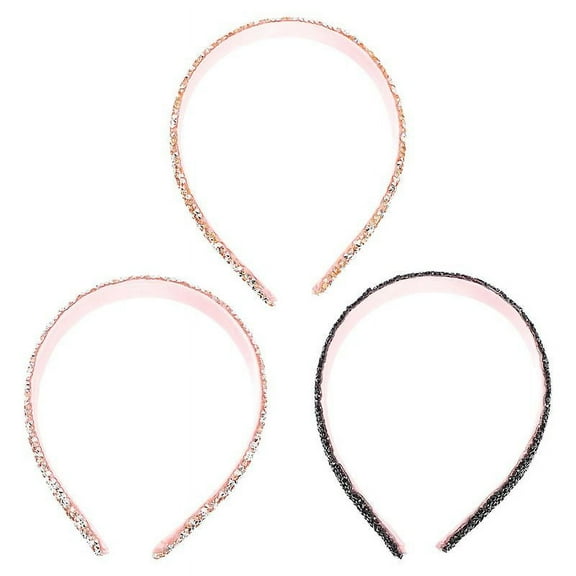3pcs Rhinestone Hairband