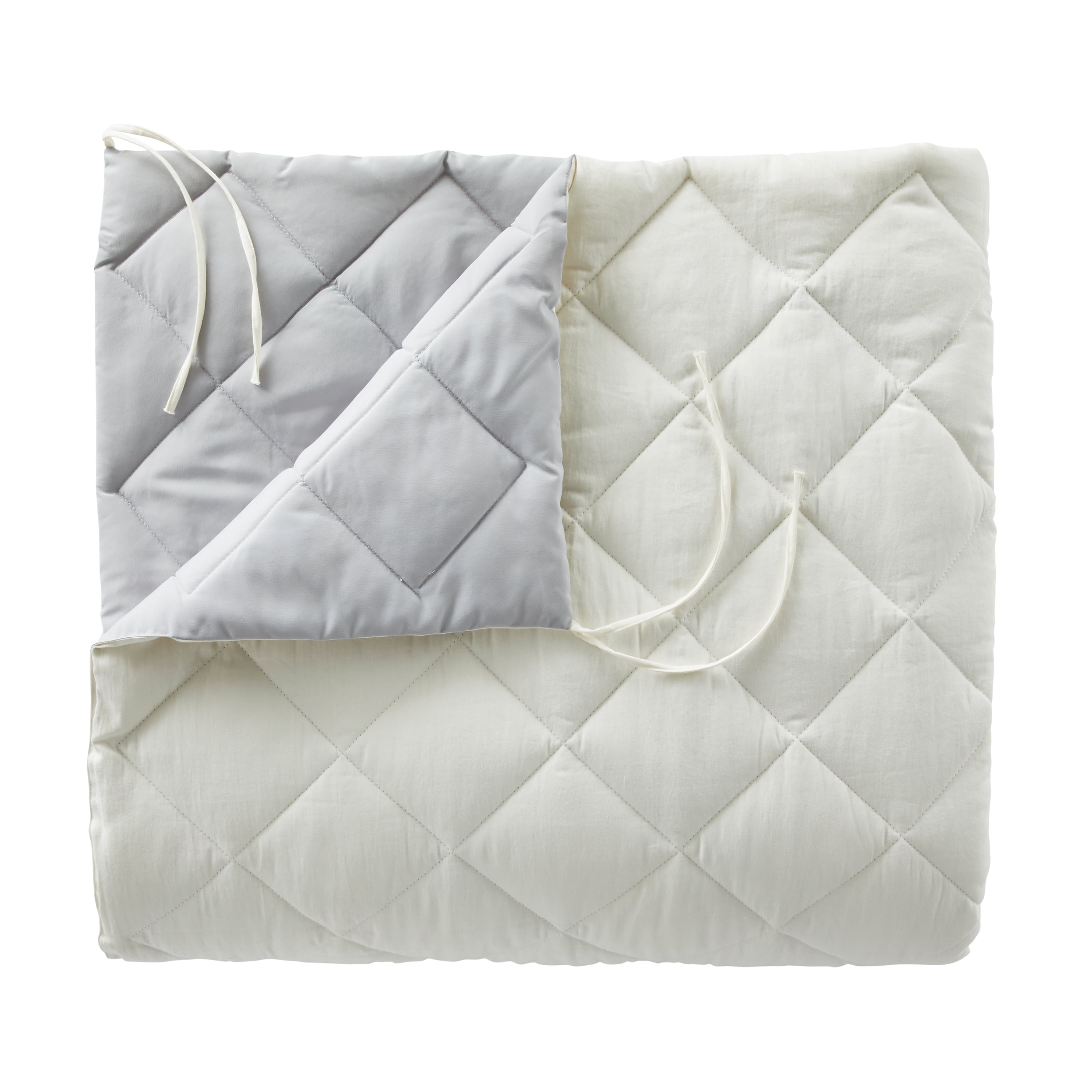 Better Homes & Gardens Down Alternative Comforter, Full/Queen - Silver, Reversible
