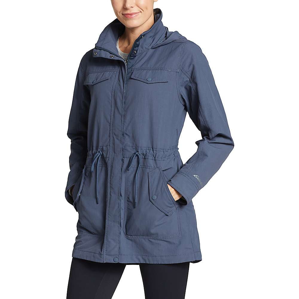 Eddie Bauer Travex Women's Atlas Utility Trench, Size: Small, Blue