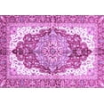 thumbnail image 1 of Ahgly Company Indoor Rectangle Persian Purple Traditional Area Rugs, 4' x 6', 1 of 4