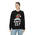 thumbnail image 6 of Dentist Elf Christmas Unisex Sweatshirt, S-2XL Holidays Xmas Elves, 6 of 9