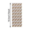 thumbnail image 2 of Guozer Party Plates and Cups and Napkins Set Disposable Decorative Tableware for Flower Bride Party - 20Pcs Straws, 2 of 4