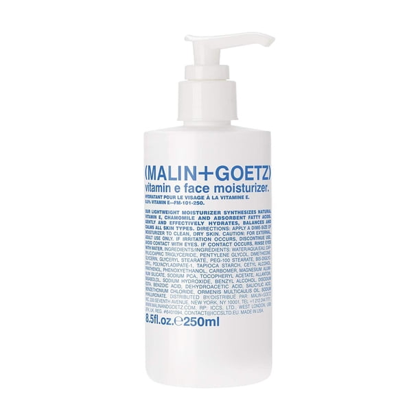 Crema hidratante MALIN+GOETZ Vitamina E 250 ml para mujeres y hombres