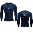 thumbnail image 3 of Camisetas de compresión para hombre, camisetas deportivas de secado rápido de Anime, camisetas deportivas para gimnasio, camisetas interiores deportivas de fitness, camisetas elásticas, camisetas de v, 3 of 5